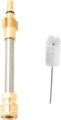 Bamyli Adaptateur de nettoyeur haute pression pour Bosch Aqt, raccord rapide de 6,35 mm, accessoires de nettoyeur haute pression, extension de lance Spary Wand Couple, adaptateur de tête de pistolet à