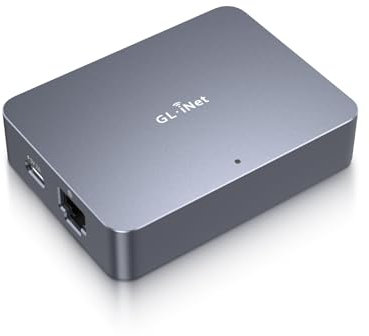 GL.iNet KVM-Fernsteuerung über das Internet, 4K-Auflösung, Tailscale,Fernsteuerung von Tastatur, Video und Maus – ideal für Home-Office, Rechenzentren, IT-Verwaltung und industrielle Anwendungen