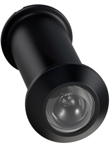 Polished Chrome Door Viewer, 180° Wide Angle Spy Hole, Security Peephole for Front Doors, Elegant Design for Maximum Safety and Privacy, Easy Installation, Clear View Ensuring,35mm to 50mm