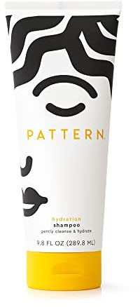 PATTERN Beauty by Tracee Ellis Ross Hydration Shampoo w Honey, Aloe Vera, Biotin and Tea Tree Leaf Oil 9.8 fl oz - Rich Moisture for Curly Hair 3a-4c