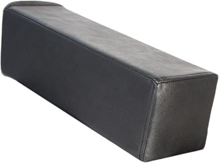 FLCPJGV Coussin Repose-Bras pour Canapé, Coussin de Lecture pour Fauteuil, Noir