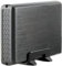 Xystec Externes USB-3.0-Gehäuse für 3,5-SATA-HDD HDE-1335.Black (Laufwerk)
