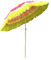 Green Bay Hawaiian Parasol Beach Parasol Patio Garden Umbrella Sun Shade Tilting Multi-Colour