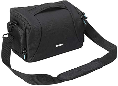 Bodyguard Fototasche für Spiegelreflexkameras Easy SLR XL groß Kameratasche Spiegelreflexkamera für Body und 3 Objektive, Camera Bag schwarz