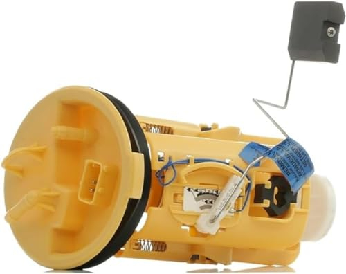 HELLA 8TF 358 146-451 Kraftstoffpumpe - Benzinpumpe - elektrisch - 4-polig - mit Dichtung/mit Tankgeber - u.a. für BMW 3 (E46)