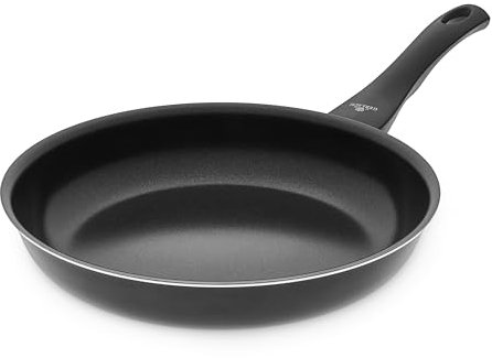 Gerlach First Pan Padella con rivestimento in ceramica Padelle in ceramica per fornello elettrico a gas accessori da cucina Padelle 20 cm nere