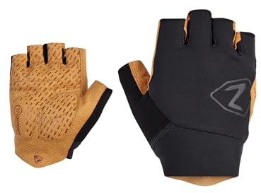 Ziener Herren CAJ Fahrrad/Mountainbike/Radsport-Handschuhe | Kurzfinger - atmungsaktiv,dämpfend, tan, 11