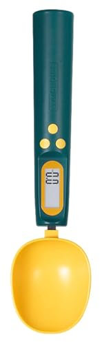 Balance de dosage numérique, cuillère de balance de cuisine numérique - Mesure de nourriture pour chien | Balance de cuisine électronique réglable de haute précision de 1000 g/0,1 g avec écran LCD