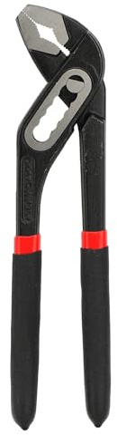 Baxnore Pinza per pompa dell'acqua regolabile da 8 pollici Design con giunto scorrevole Pinza per giunti con scanalatura a 6 livelli per la riparazione di impianti idraulici domest