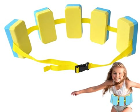 Ceinture De Natation Pour Enfantş – Sangle Flottante De Natation En EVA, Équipement D'exercice Antidérapant, Aide À L'aérobic Aquatique En Piscine | Jeunes Enfantş Adolescents Garçons Filles Enseignem