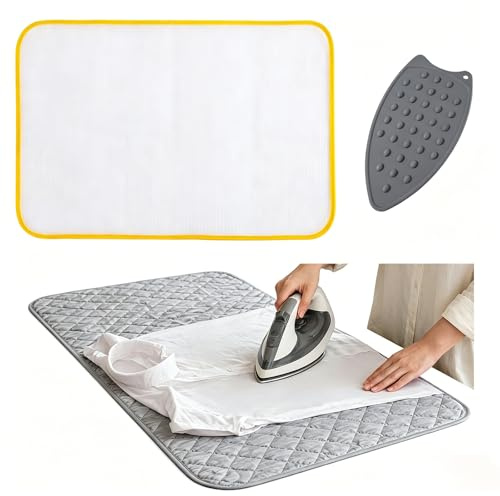 3 pièces Nappe de Repassage, Tapis de Repassage Magnétique