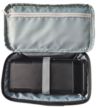 Bolsa de Almacenamiento for proyector, Funda Viaje con Cremallera, Protector Transporte