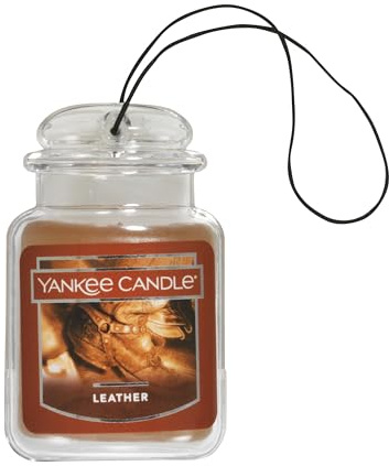 Yankee Candle 1220883 Car Freshener, Car Jar Ultimate, Leather