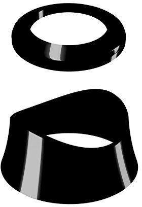 Set für Thermostatkopf Senso 2 Comap, schwarz, R100082