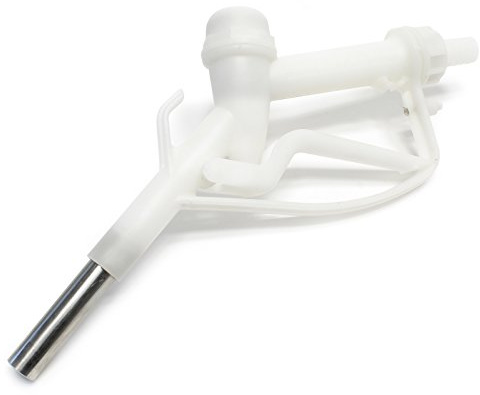 Wiltec Manuellt pistolhandtag i plast, 174 x 60 x 407 mm, 0-60 l/min, till ureapump, AUS32 pump för tankning