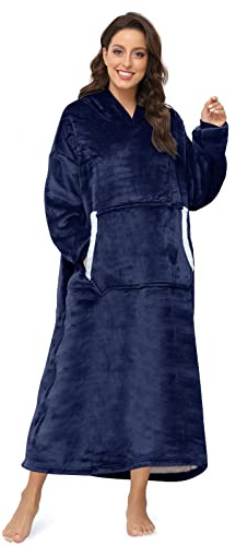 Sendowtek couverture à capuche pour Adultes Ados Intérieur Extérieur