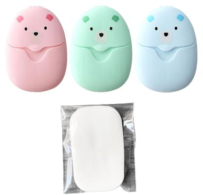 150 hojas de jabón de viaje portátiles, discos desechables, jabón de papel, limpieza corporal, limpieza facial, jabón espumoso, lavado a mano