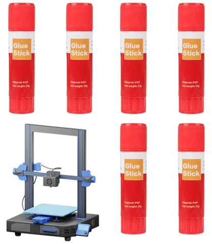 Pegamento de impresión 3D, placas de impresora 3D, 6 unidades, accesorios reductores de deformación para la adherencia, construcción de escáner de modelado