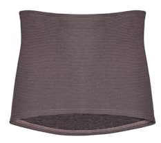 Conta Calentador de riñones cálido de algodón y elastano con parte trasera alargada, para hombre y mujer, ropa interior para lumbares y espalda, tallas S - 3XL, Baya del bosque, M