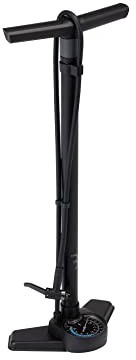 BBB Bomba de Suelo para Bicicleta I Bomba de Bicicleta con Modo de Alto Volumen y Alta presión I Bomba de pie para Bicicleta AirSwith HV/HP BFP-41