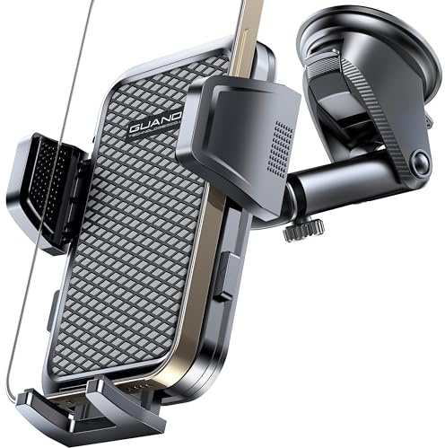 Support Telephone Voiture Ventouse Tableau De Bord, Socles Téléphone Portable Automobile, Porte Telephone Voiture Universel, Attache Telephone Voiture Pare-Brise Pour iPhone Samsung Smartphones