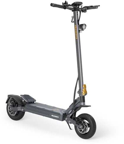 Patinete Eléctrico, Ausom Gosoul 2/Gosoul 2 Pro, 90KM /70km Autonomía, Batería 48V, Suspensión ShocFree, Neumáticos 10, Frenos de Disco+E-ABS, Scooter eléctrico