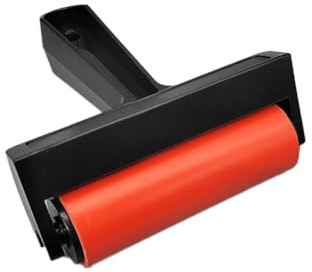 Anevous Diamond Painting Roller Rubber Roller Printing Roller Accessories, Pressure Roller for Diamond Pictures, Paint Roller with Plastic Handle for Printing Ink, Glue, Block Print, Painting