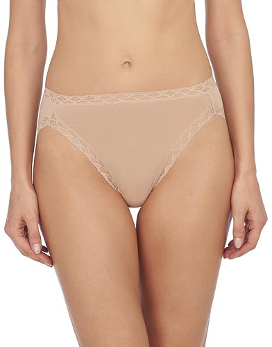 Natori womens Bliss French Cut Briefs, Cafe, Small US