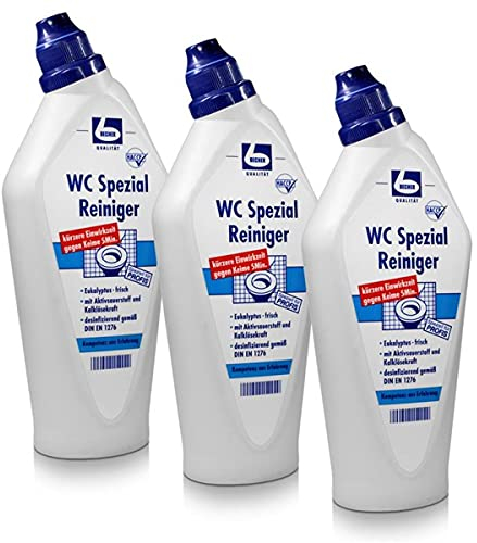 3x Dr. Becher WC Spezial Reiniger 750 ml