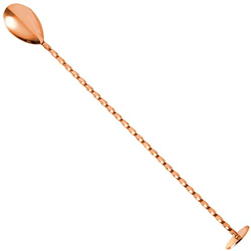Urban Bar Long Bar Spoon, Classic, Copper Finish 27cm Model No UB3078