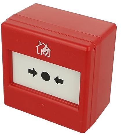 Eaton 4930010FUL-0048XC Fulleon CXM Indoor Call Point Body with Back Box/Glass Element Provided, Red