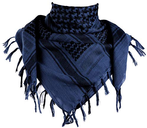 FREE SOLDIER Scarf Military Shemagh Tactical Desert Keffiyeh Head Neck Scarf Arab Wrap with Tassel 43x43 inches