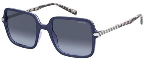 Levi'S Unisex Lv 5018/s Sunglasses, WOI/GB Blue Violet, 52