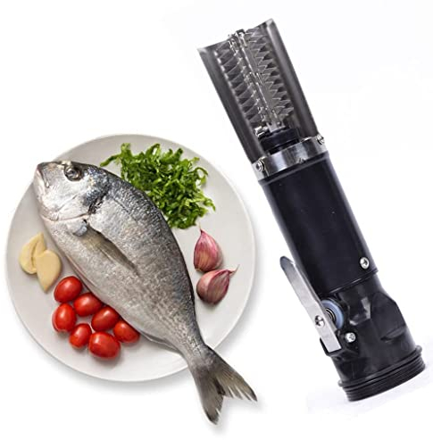Elettrico Squamatore Per Pesce, Squame Di Pesce Pulitore Di Pesce Kit, Detergente Per La Rimozione Del Raschietto Per Squame Skinner E Squamatori Elettrici