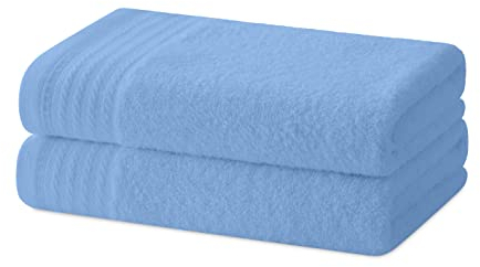 Degrees home - Juego de 2 Toallas de Manos - Toallas de baño - 100% Algodón - 480g/m2-100x50 cms