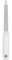 ZWILLING Nagelfeile (Saphirbeschichtung, polierte Feilenspitze zum Nagelreinigen, grob- und feinkörnige Feilenflächen), Weiß, 160 mm