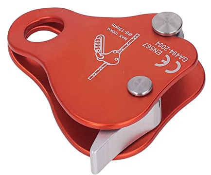 Climbing Rope Grab, Climbing Stop Descender Rappelling Gear Equipment Rope Stopper Self Locking Rappelling Belay Grab, for 8‑13mm Rope Climbing Rappelling Climbing Tree Arborist
