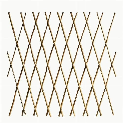 Expandable Bamboo Trellis Fence - 48x72 Inch, Climbing Plants, Eco-Friendly, Easy Installation,Lattice Fence
