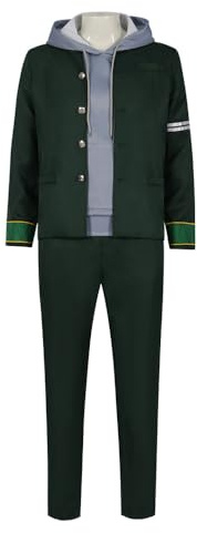 Xinchangda WIND BREAKER - Disfraz de cosplay de anime Suo Hayato, uniforme escolar, Haruka Nirei, Akihiko, Umemiya, Hajime, uniforme de fiesta de Halloween, ropa diaria