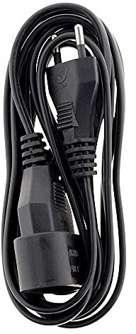 Rallonge Domestique 3m - 1380W 6A - Noir - Zenitech