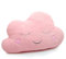 Aodafei Kuschel Kissen Wolken,Flauschige Weiche Kuschelkissen Deko Kissen Wolke Form,Dekokissen für Kinderzimmer Couch Schlafzimmer Sofa,Rosa,55x40 cm