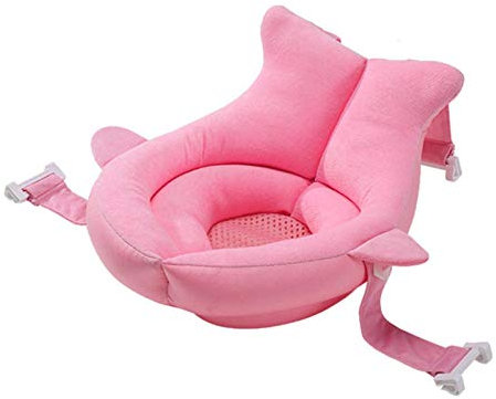 Asiento Baño para Bebé Antideslizante Bañera para Bebé, Alfombra Baño Malla Cojín Flotante, Soporte Bebe Bañera Y Asientos Baño, Reductor Bañera Y Tejido Secado Rápido