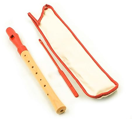 skola blockflöjt Träblockflöjt Sopran 8 Hål Vertikal Klarinett FlöjtVertikalt Musikinstrument (Color : 01)