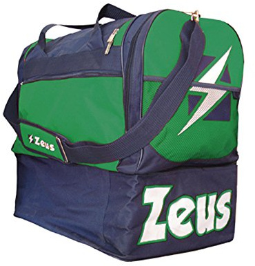 Zeus Borsa Gamma Blu-Verde 48x50x35 cm
