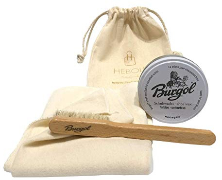 Schuhpflegeset Schuhwachs Farblos
