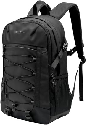 WATERFLY 25L Wanderrucksack Herren Damen: Sport Trekkingrucksack Leicht Rucksack Outdoor Daypack mit Abnehmbare Brustschnalle für Wandern Reisen Camping