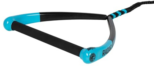 Radar Control Waterski Rope, BarLock 13 in. Team Std Handle, Blue/Black
