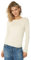 DANISH ENDURANCE Merinowolle Langarm Shirt Damen, Premium Thermo-Unterwäsche, Skiunterwäsche, Temperaturregulierendes Funktionsshirt, für Damen, Gebrochenes Weiß, 2XL