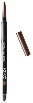 KIKO Milano Unlimited Precision Automatic Eyeliner And Kohl - Shade 12 Wood | Waterline & Lash Line | Precise Even Stroke | Long-Lasting | Water-Resistant
