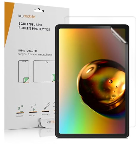 kwmobile 2x Protection écran Samsung Galaxy Tab A9+ film écran - Set de film de protection plastique mat pour tablette